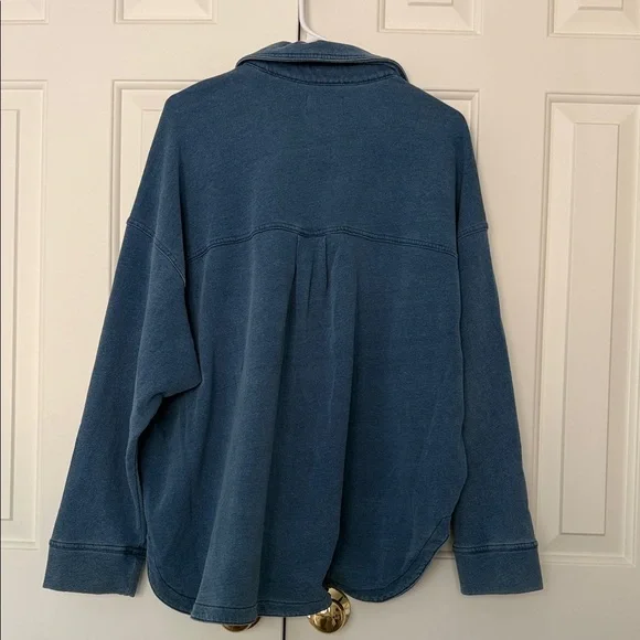 Z Supply All Day Knit Denim Jacket - Picture 8 of 8